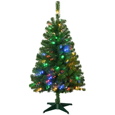 Streamdale Furniture Streamdale 4ft Prelit Artificial Christmas Tree With 208 Branches & 100 Led Lights