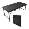 Streamdale Furniture Streamdale 4ft Rattan Folding Table For Indoor & Outdoor