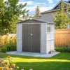 Streamdale Furniture Streamdale 4x6ft Iron-wood Tool Shed - Nature & Function