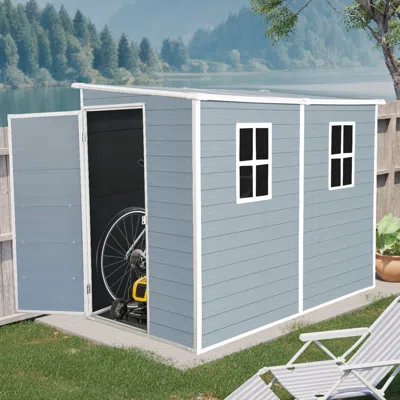 Streamdale Furniture Streamdale 4x8 Outdoor Storage Shed