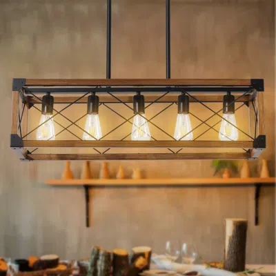 Streamdale Furniture Streamdale 5-light Retro Chandelier (no Bulbs)