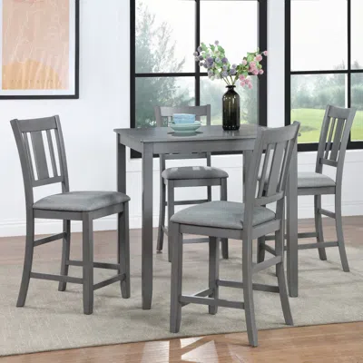 Streamdale Furniture Streamdale 5 Piece Dining Table Set