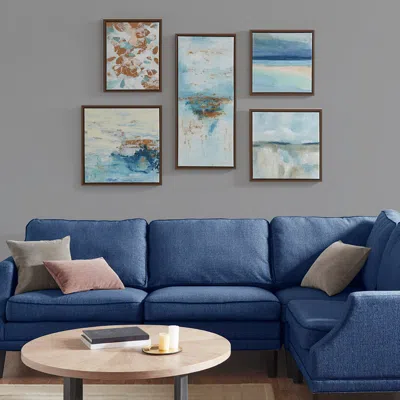 Streamdale Furniture Streamdale 5-piece Gallery Framed Canvas Wall Art Set