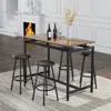 Streamdale Furniture Streamdale 5-piece Kitchen Counter Height Table Set