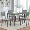 Streamdale Furniture Streamdale 5 Piece Modern Dining Set