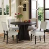 Streamdale Furniture Streamdale 5-piece Round Dining Set For 4 - Retro Kitchen Table & Chairs
