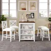 Streamdale Furniture Streamdale 5-piece Rustic Farmhouse Bar Table Set