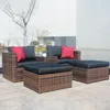 Streamdale Furniture Streamdale 5-piece Sectional Sofa Set Durable