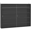 Streamdale Furniture Streamdale 5-tier Glass Display Cabinet With Adjustable Shelves