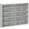 Streamdale Furniture Streamdale 5-tier Glass Display Cabinet With Adjustable Shelves