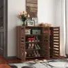 Streamdale Furniture Streamdale 5-tier Shoe Cabinet With Adjustable Shelves