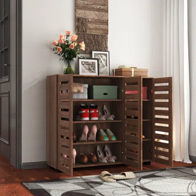 Streamdale Furniture Streamdale 5-tier Shoe Cabinet With Adjustable Shelves