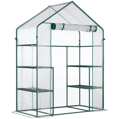 Streamdale Furniture Streamdale 5' X 2.5' X 6.5' Mini Walk-in Greenhouse Kit