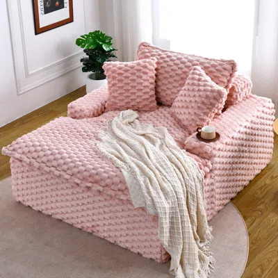 Streamdale Furniture Streamdale 51" Comfort Sofa W/ 2 Pillows & Backrest