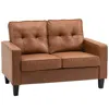 Streamdale Furniture Streamdale 51" Wide Loveseat With Armrest