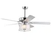 Streamdale Furniture Streamdale 52" Led Ceiling Fan With Drum Shade And Remote