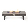 Streamdale Furniture Streamdale 54_inch Iron Fire Pit Table(stone)