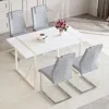 Streamdale Furniture Streamdale 55" Dining Table With 4 Chairs