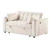 STREAMDALE FURNITURE STREAMDALE 55.3" 41 MULTIFUNCTIONAL SOFA BED WITH CUP HOLDER AND USB PORT