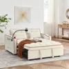 Streamdale Furniture Streamdale 55.51 Inch Versatile Foldable Sofa Bed In 3 Lengths