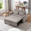 Streamdale Furniture Streamdale 55.9" Convertible Sofa Bed Loveseat Sofa With Three Usb Ports