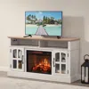 Streamdale Furniture Streamdale 58" Fireplace Tv Stand With 23" Electric Fireplace For Tvs Up To 70