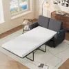 Streamdale Furniture Streamdale 58" Pull-out Loveseat Bed With Memory Mattress And Usb Ports