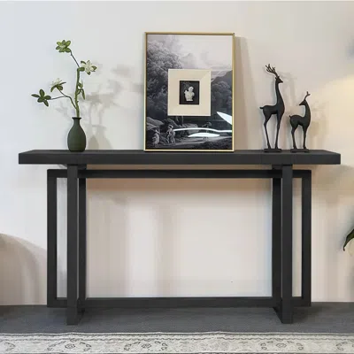 Streamdale Furniture Streamdale 59" Narrow Console Table - Entryway/sofa Table