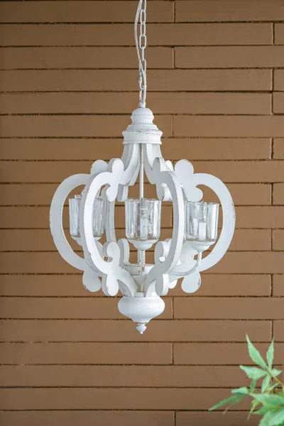 Streamdale Furniture Streamdale 6-light Farmhouse Wood Chandelier - Bulb Not Included