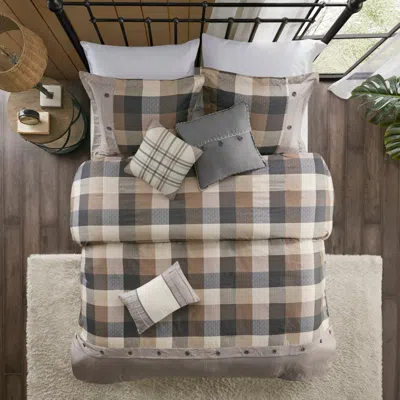 Streamdale Furniture Streamdale 6 Piece Herringbone Duvet Cover Set