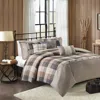 Streamdale Furniture Streamdale 6 Piece Herringbone Duvet Cover Set