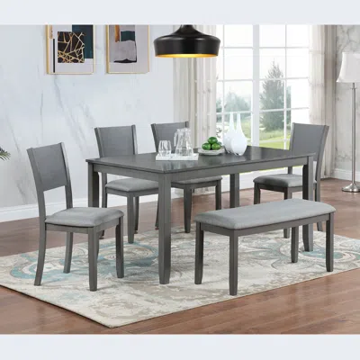 Streamdale Furniture Streamdale 6 Piece Kitchen Dining Set