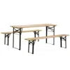 Streamdale Furniture Streamdale 6' Portable Picnic Table And Bench Set