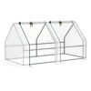 Streamdale Furniture Streamdale 6' X 3' X 3' Portable Mini Greenhouse Outdoor Garden With Large Zipper Doors And Water/uv