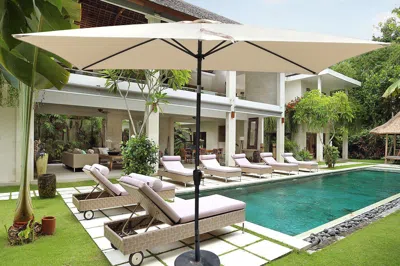 Streamdale Furniture Streamdale 6 X 9ft Patio Umbrella Outdoor Waterproof Umbrella With Crank