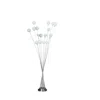 Streamdale Furniture Streamdale 61.5" In 16-light Acrylic Globe Aluminun Led Chrysanthe Silver