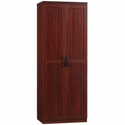 Streamdale Furniture Streamdale 63" Freestanding Cherry Wood Pantry With Adjustable Shelves