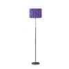 Streamdale Furniture Streamdale 63"in Lavender Roses In Bloom Acrylic/metal Floor Lamp