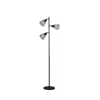 Streamdale Furniture Streamdale 65" In Adjustable Cage Shade Industrial Farmhouse Metal Floor Lamp
