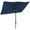 Streamdale Furniture Streamdale 6.5' X 10' Rectangular Market Umbrella