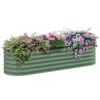 Streamdale Furniture Streamdale 6.5' X 2' X 1.4' Galvanized Raised Garden Bed Kit
