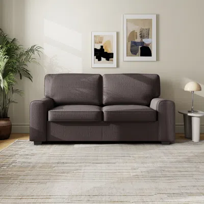 Streamdale Furniture Streamdale 69.6" Modern Chenille Loveseat Sofa - 2-seater Couch With Metal Frame (gray)