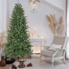 Streamdale Furniture Streamdale 6ft Artificial Christmas Tree 1168 Branch Tips Full Lush Hinged Pine [shortened] In Green