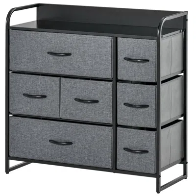 Streamdale Furniture Streamdale 7-drawer Foldable Dresser For Storage