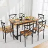 Streamdale Furniture Streamdale 7-piece Dining Set For Kitchen And Living Room