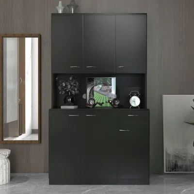 Streamdale Furniture Streamdale 70.87" Tall Wardrobe & Kitchen Cabinet