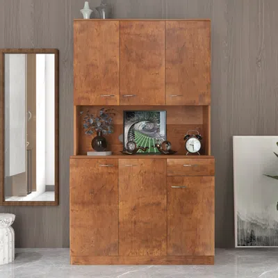 Streamdale Furniture Streamdale 70.87" Tall Wardrobe & Kitchen Cabinet