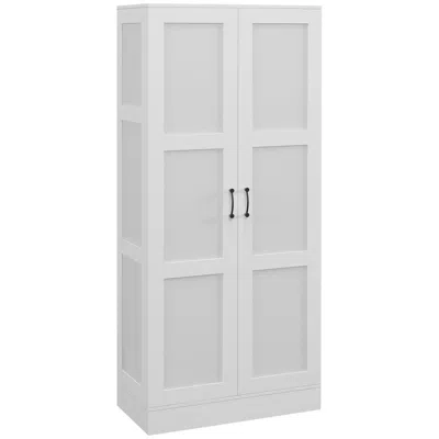 Streamdale Furniture Streamdale 71" Tall Modern Storage Cabinet With Soft Close Doors