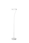 Streamdale Furniture Streamdale 73" Tall Metal Torchiere Floor Led Lamp With Halo Design