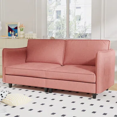 Streamdale Furniture Streamdale 74" Loveseat Sofa - Mid Century Modern Couch